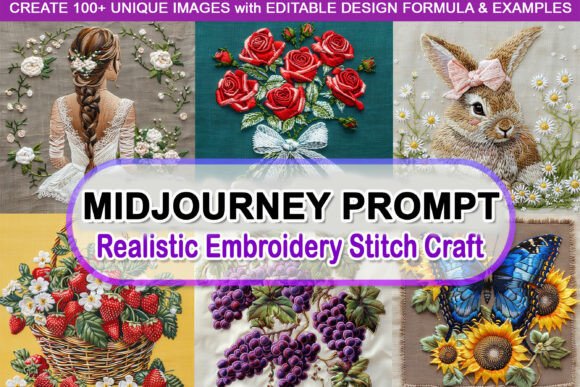 Editable Prompt - Embroidery Stitch Craft Review