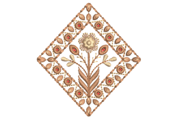 Geometric Diamond Embroidery Review