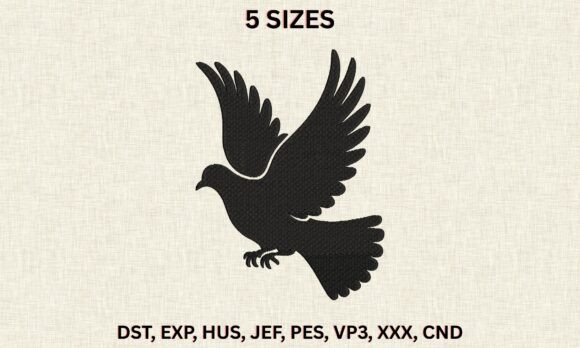 Graceful Dove Embroidery Design Review