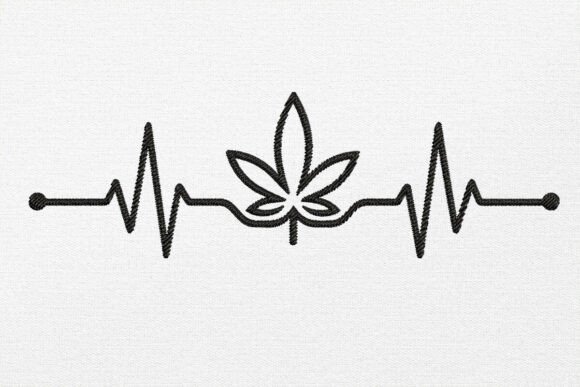 Marijuana Heartbeat Embroidery Review