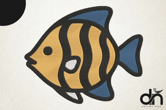 Tropical Angelfish Embroidery Design Review
